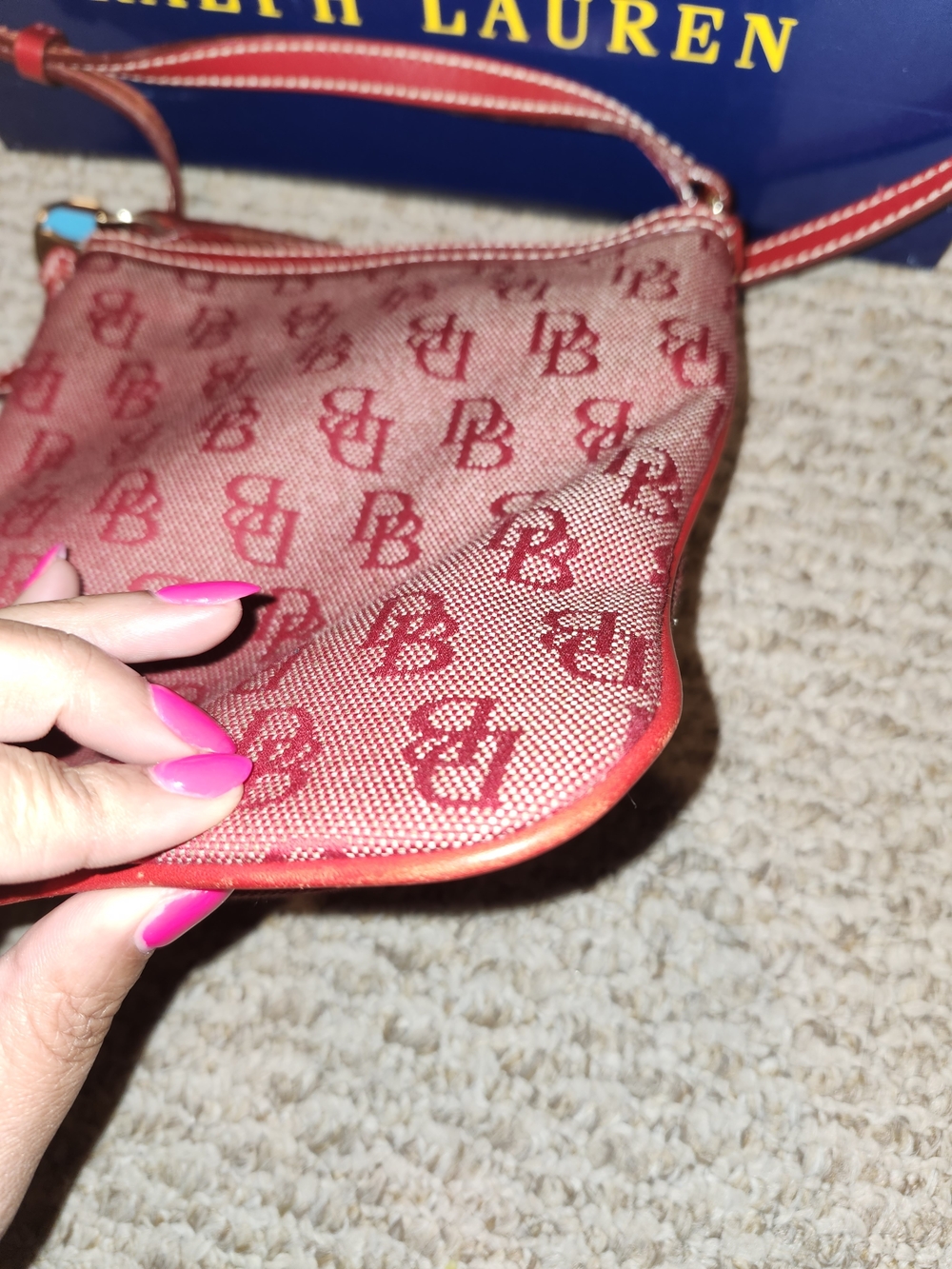Dooney & Bourke Monogram Crossbody Bag - Picture 9 of 11